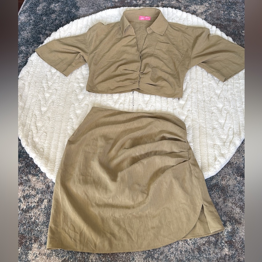 PrettyLittleThing 2 Piece Skirt Set